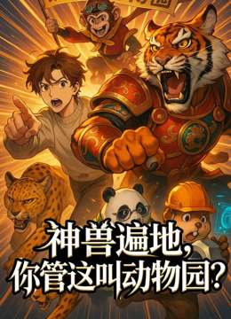 神兽遍地你管这叫动物园动态漫画封面图