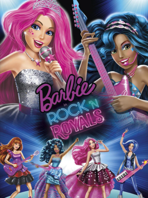 芭比之公主和摇滚训练营配音封面图