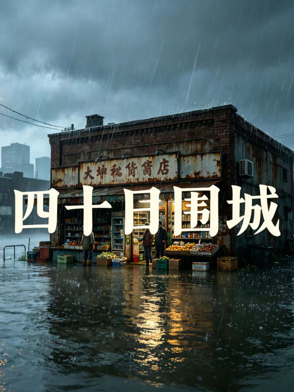 四十日围城封面图