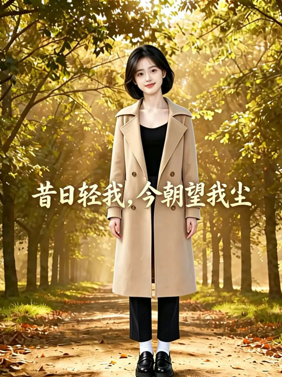昔日轻我今朝望我尘封面图