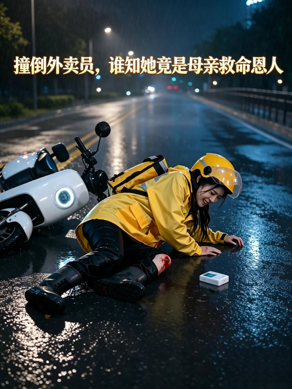 撞倒外卖员谁知她竟是母亲救命恩人封面图