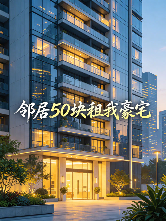 邻居50块租我豪宅封面图