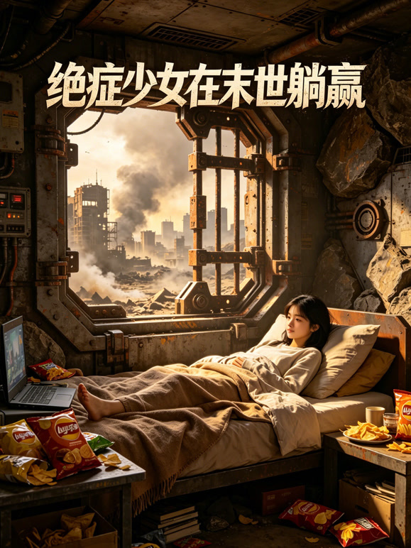 绝症少女在末世躺赢封面图