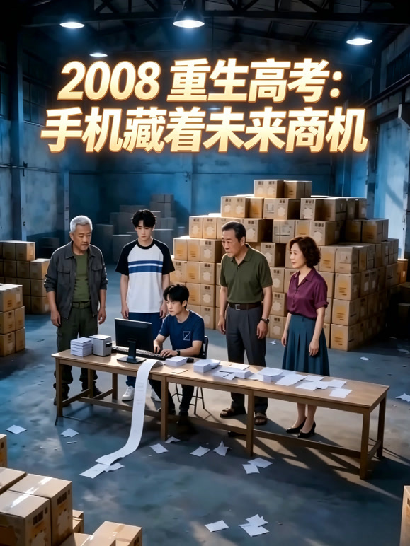 2008重生高考:手机藏着未来商机封面图