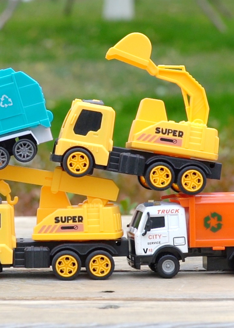 挖掘机与工程车玩具合集封面图