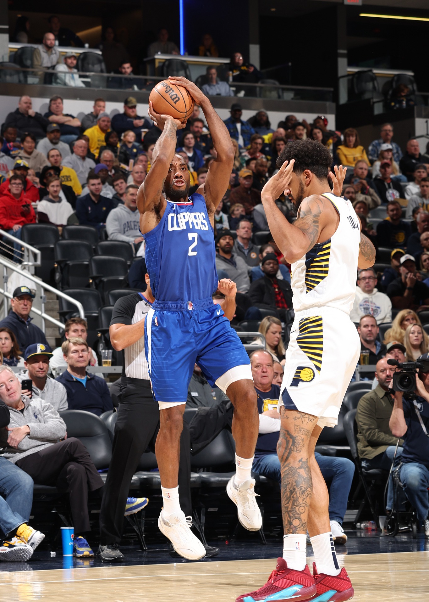 NBA常规赛：快船151-127步行者封面图